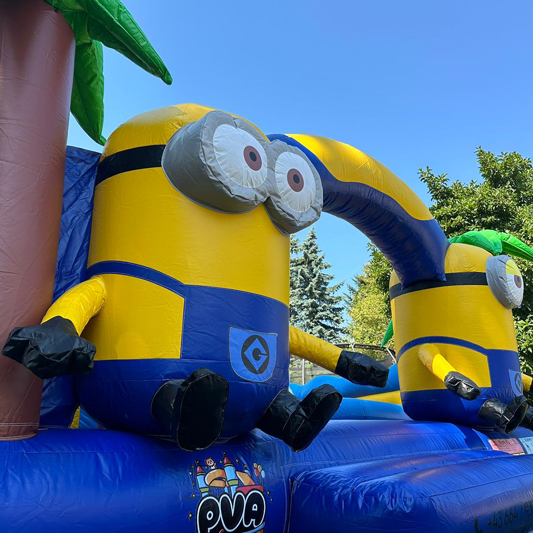Minions Hüpfburg mieten Steiermark