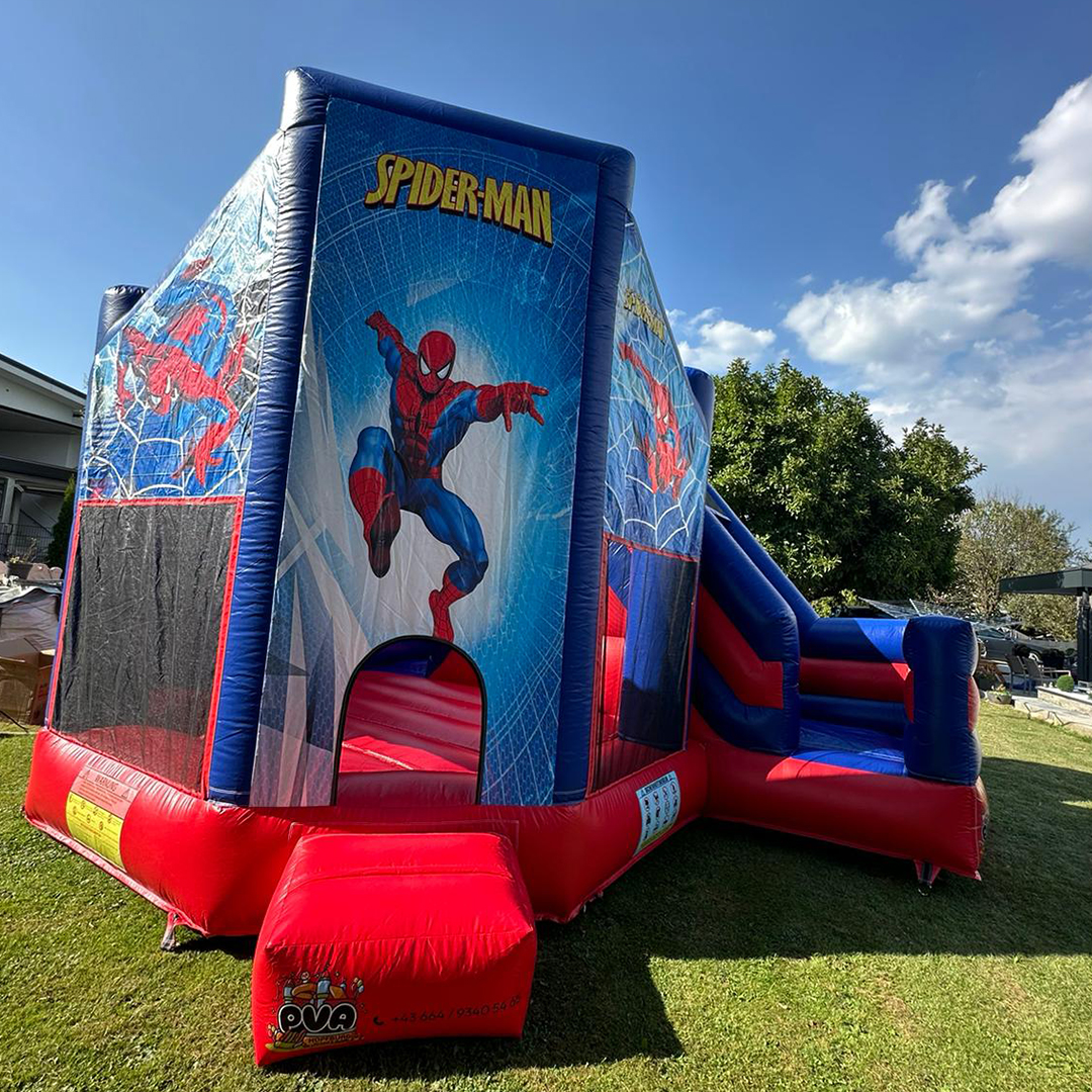 Spiederman Hüpfburg mieten Steiermark