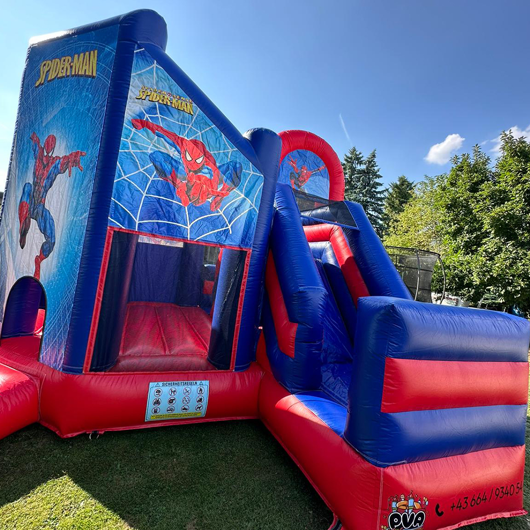 Spiederman Hüpfburg mieten Steiermark