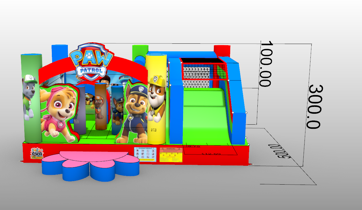 Paw Patrol Fun Arena Hüpfburg – Bild 9