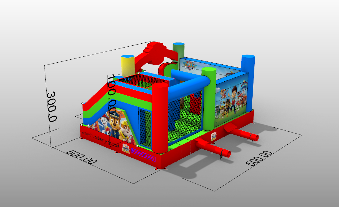 Paw Patrol Fun Arena Hüpfburg – Bild 10