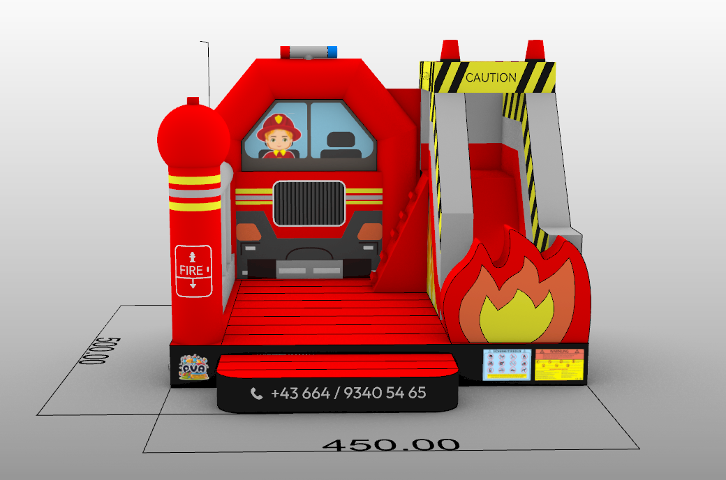 Feuerwehr Hüpfburg Fire Rescue – Bild 7